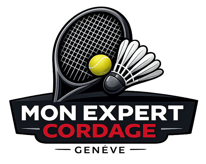 pose cordage tennis badminton à Genève